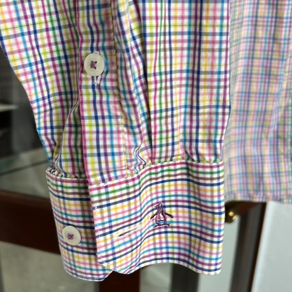 Original Penguin slim fit Button down. Excellent quality. - Picture 6 of 12